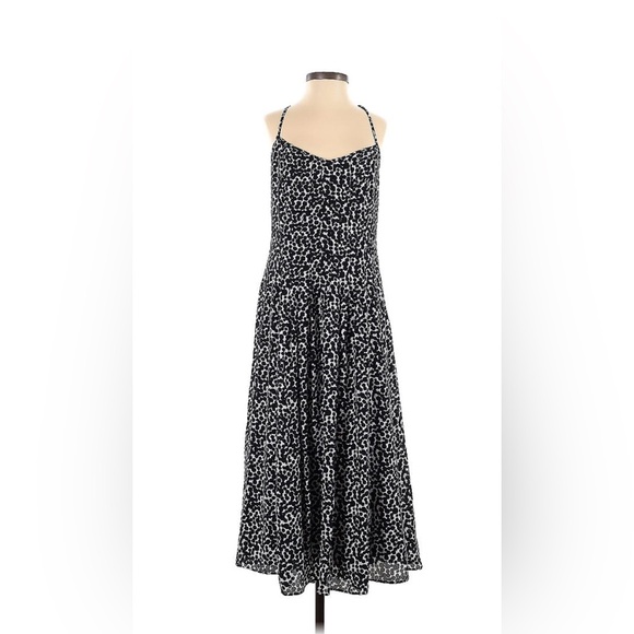 Banana Republic Polka Dot Midi Dress - Picture 1 of 6